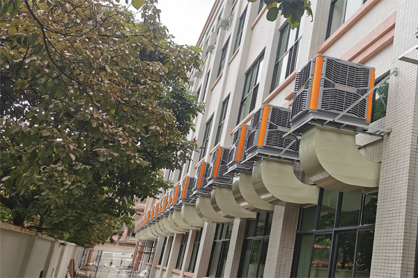 瑞泰風車間降溫設(shè)備廠家案例圖